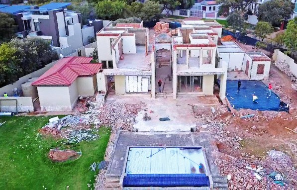 Construction progress at 361 Eco Estate